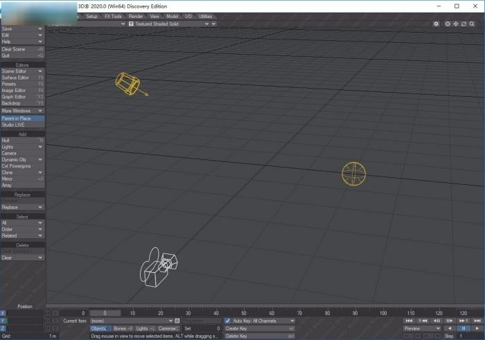 LightWave3D2020,动画.
